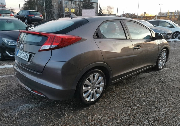 Honda Civic cena 40897 przebieg: 115000, rok produkcji 2012 z Głogów małe 781